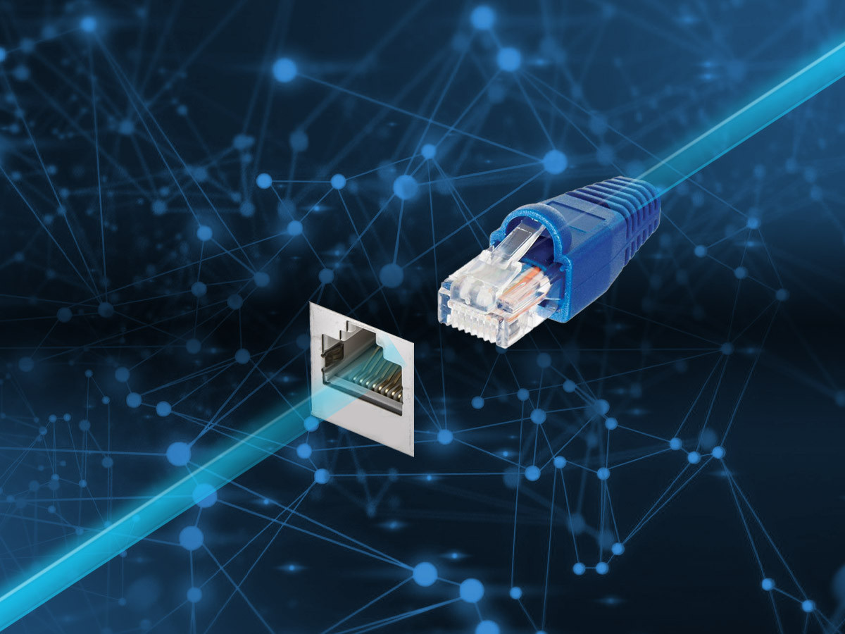 La connexion HDBaseT entre le transmetteur et le récepteur peut être établie à l’aide d’un seul câble Ethernet.